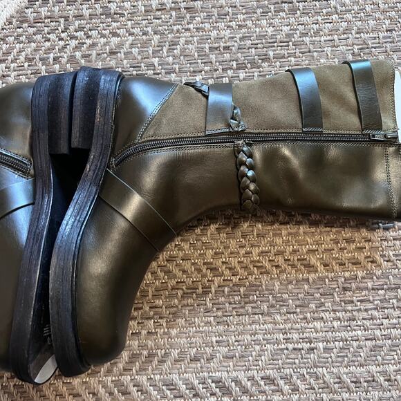 Free People Billie Buckle Boot Sz 8 - Picture 4 of 9